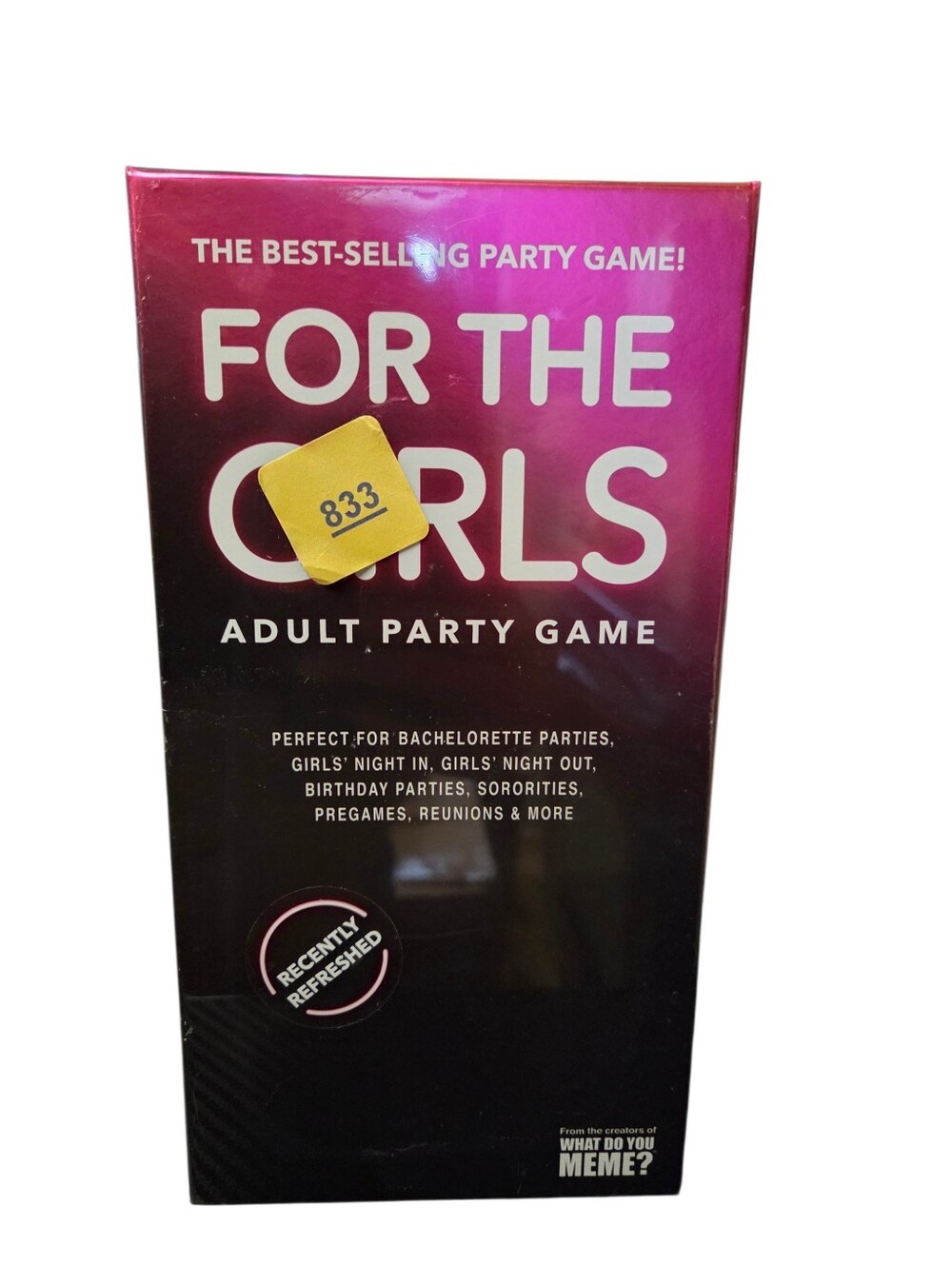 For The Girls Adult Party Game - Pink NIB